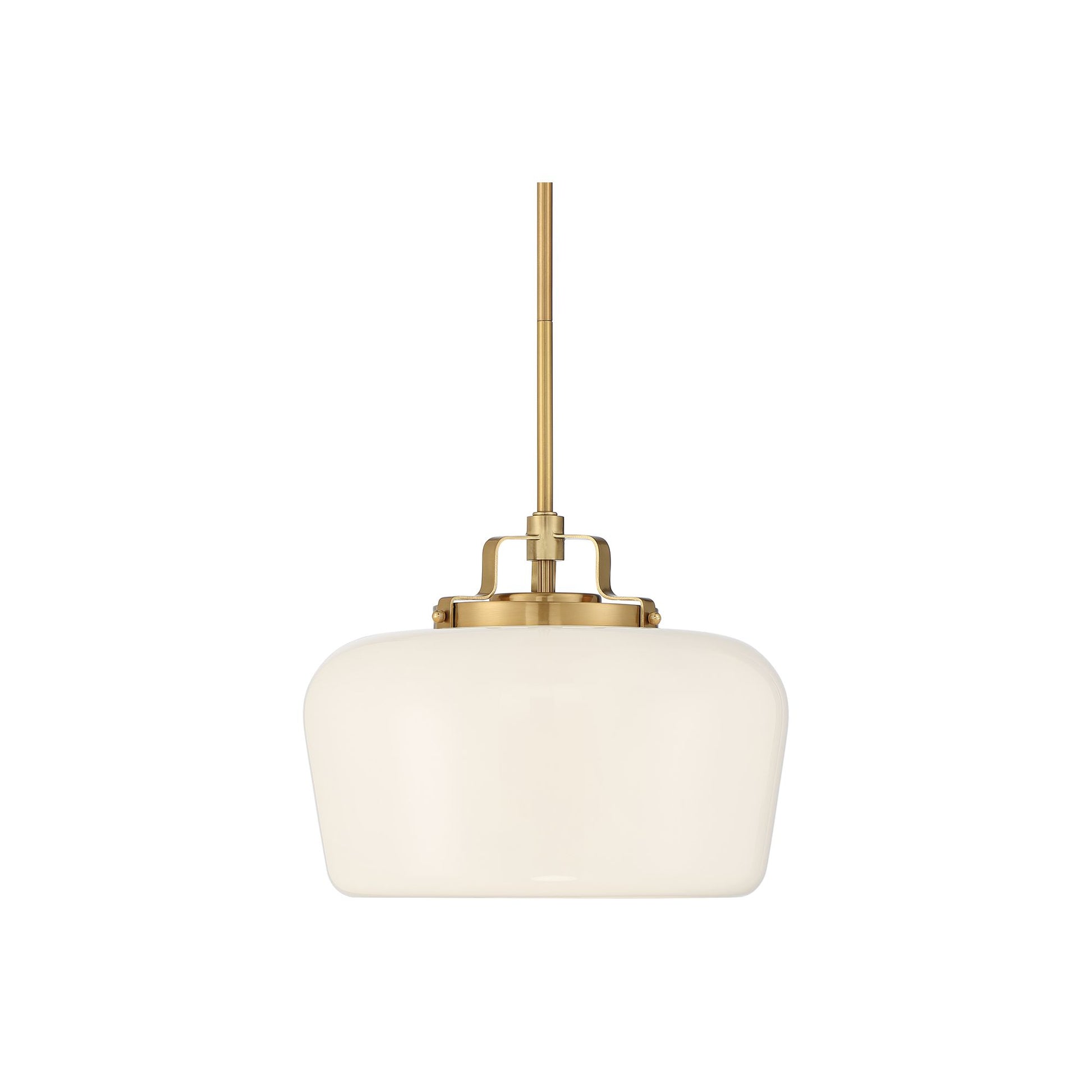 Possini Euro Design Gold Pendant Chandelier 15" Wide Modern Opal White Glass Shade 3-Light Fixture for Dining Room Living House Home Kitchen Island