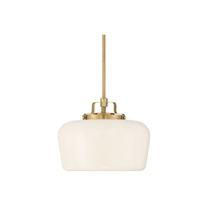 Possini Euro Design Gold Pendant Chandelier 15" Wide Modern Opal White Glass Shade 3-Light Fixture for Dining Room Living House Home Kitchen Island