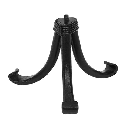 Achla Designs Hand Blown Crackle Glass Garden Birdbath w/Tripod, Mandarin