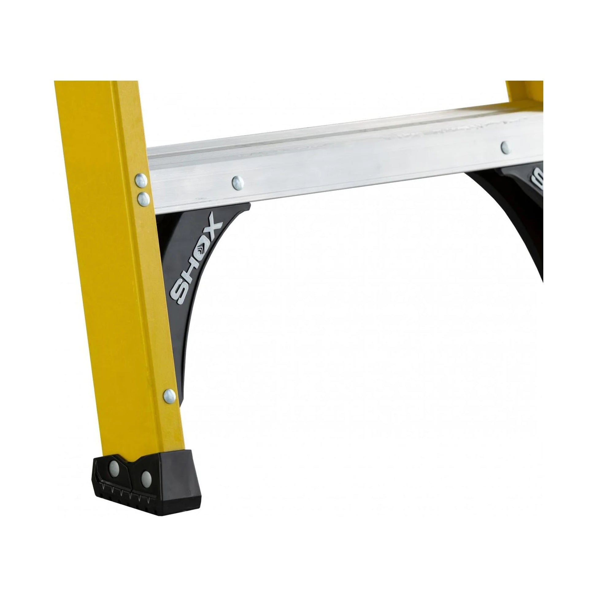 Louisville Ladder 8' Fiberglass Step Ladder, 12' Reach, 250 lbs Load Capacity, W-3118-08