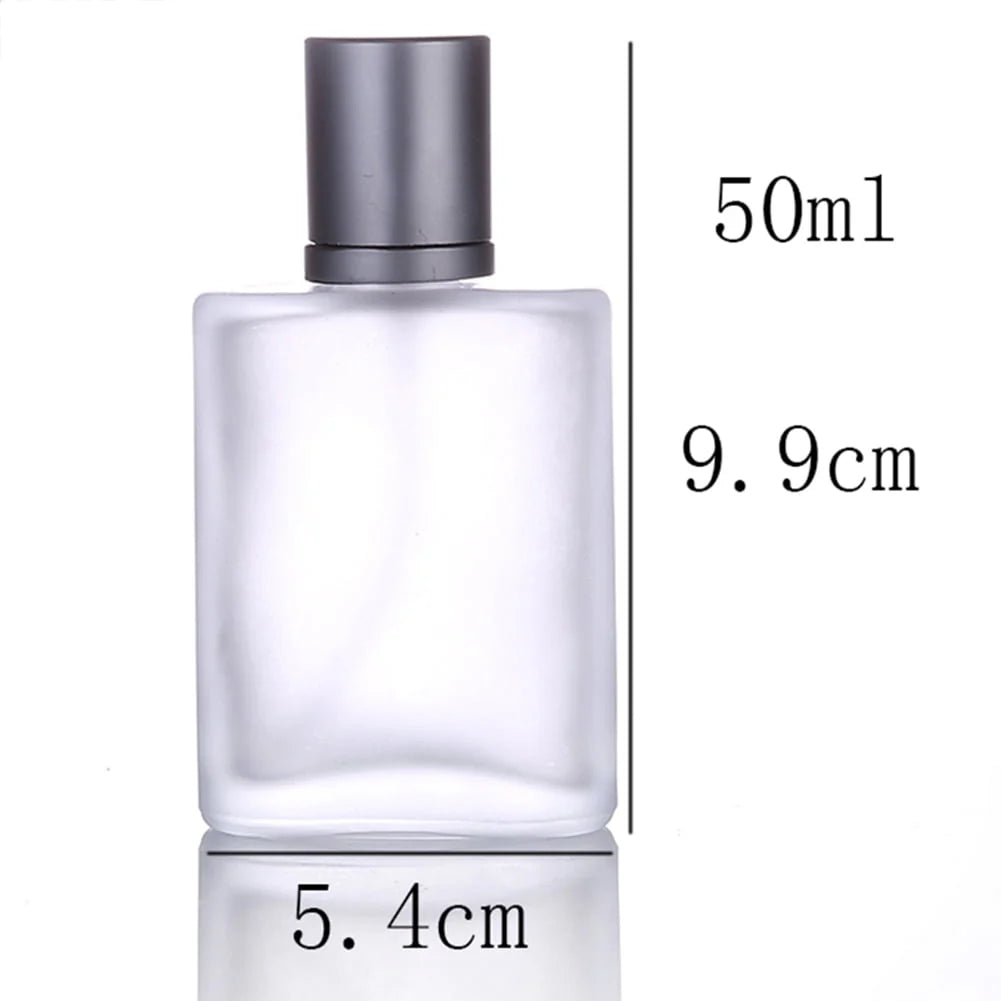 Dream Lifestyle 30/50ml Portable Transparent Fine Mist Spray Perfume Atomizer Glass Bottles