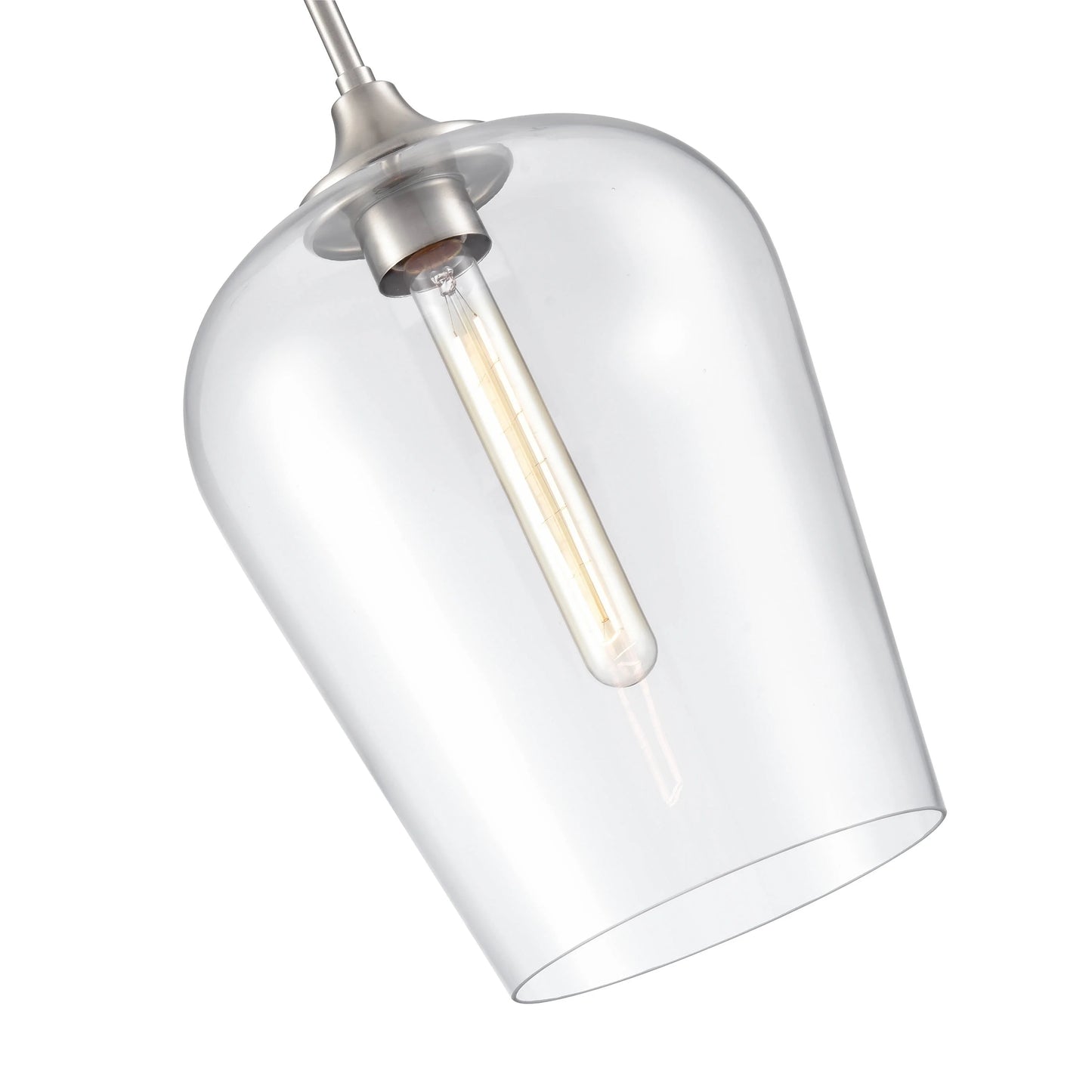 Millennium Lighting Ashford 1 Light Mini-Pendant in Multiple Finishes with a Clear Glass Shade Matte Black Matte N/A