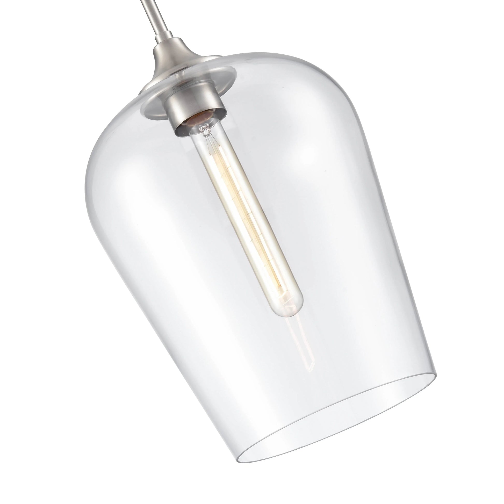 Millennium Lighting Ashford 1 Light Mini-Pendant in Multiple Finishes with a Clear Glass Shade Matte Black Matte N/A