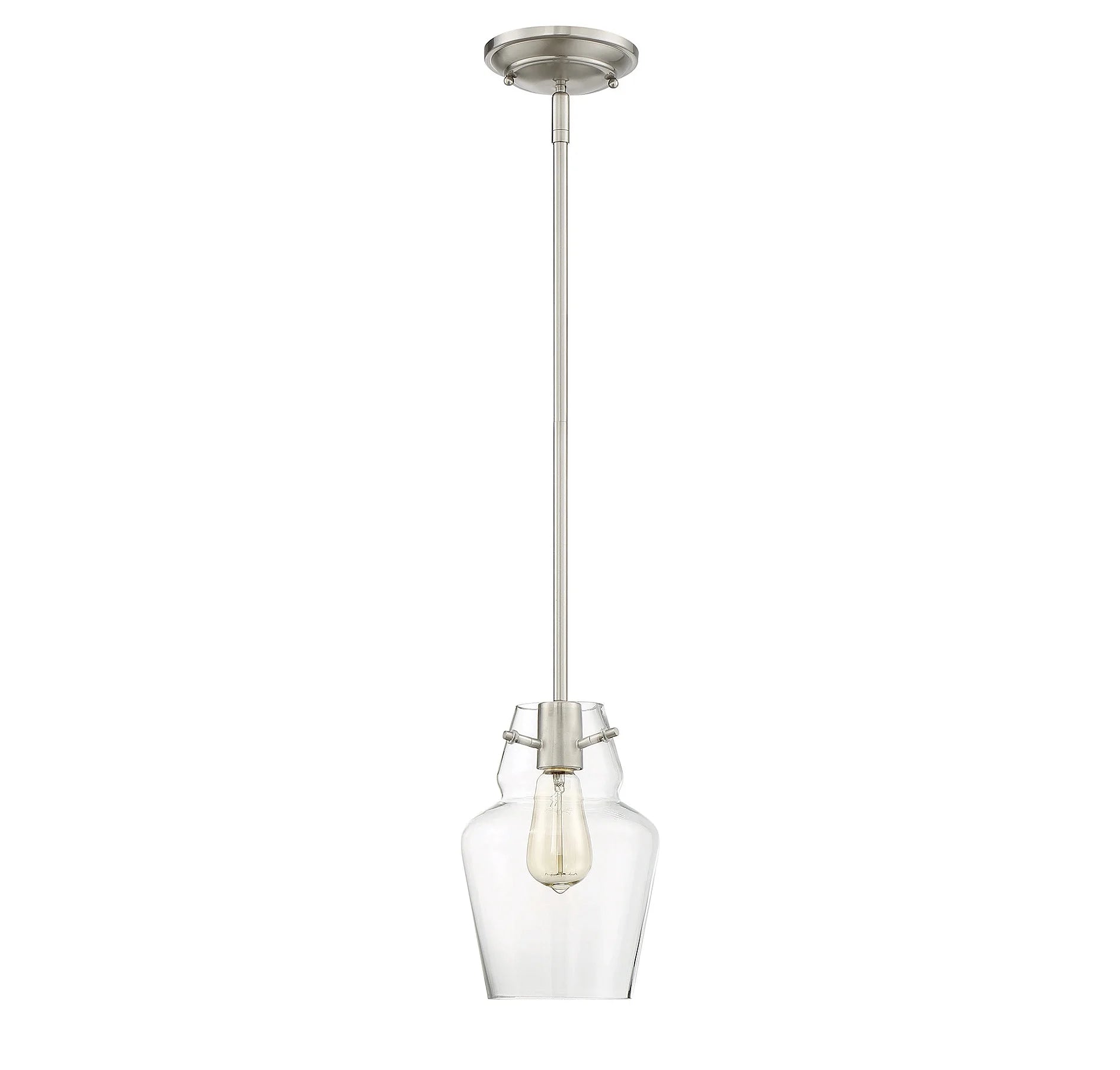 Savoy House Glass Filament Mini Pendant in English Bronze - 7-4134-1-13