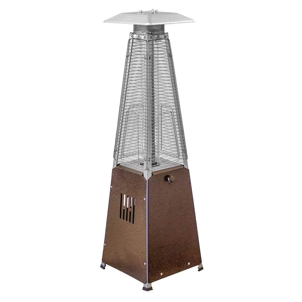 AZ Patio Heaters Tabletop Quartz Glass Tube Liquid Propane heater, Stainless