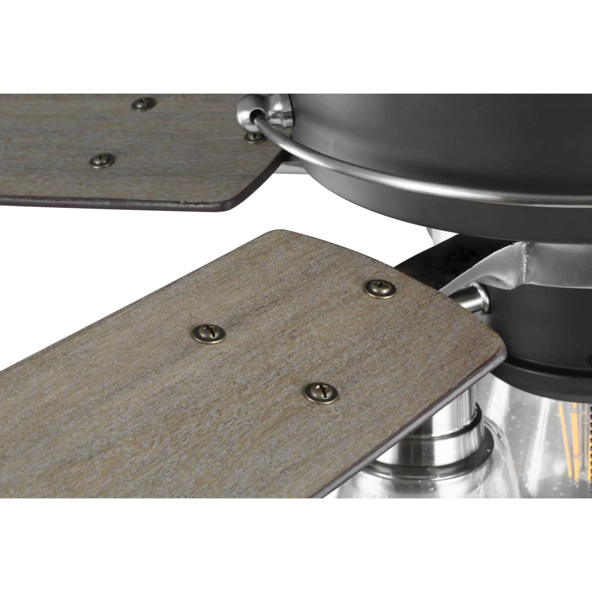Teasley 56" Five-Blade Ceiling Fan With Glass Shades