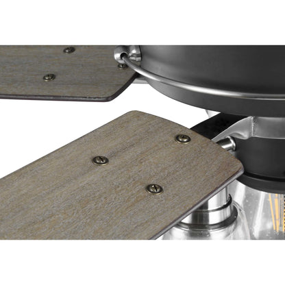 Teasley 56" Five-Blade Ceiling Fan With Glass Shades