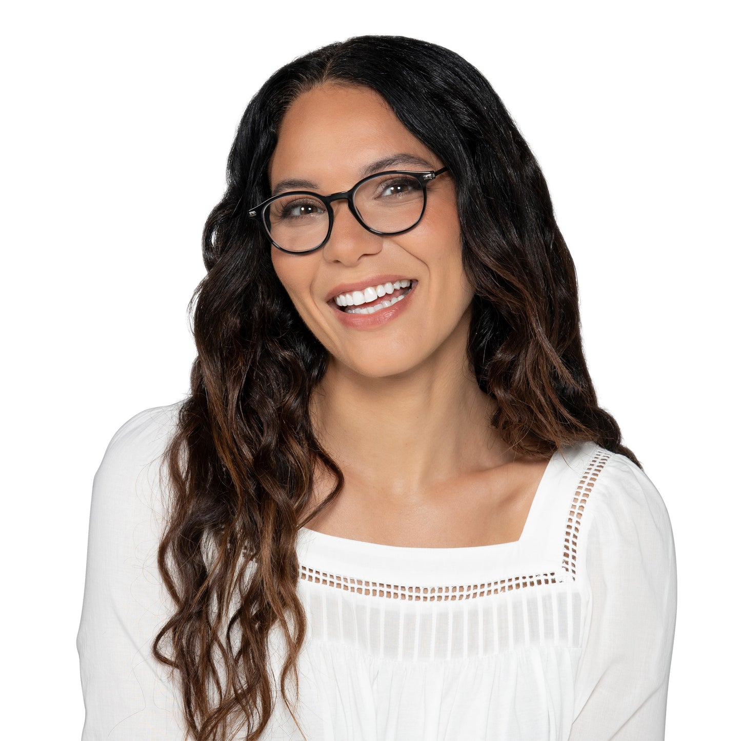 Design Optics by Foster Grant #809 Classic Plastic Round Reading Glasses, 3-pack