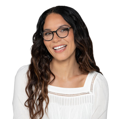 Design Optics by Foster Grant #809 Classic Plastic Round Reading Glasses, 3-pack