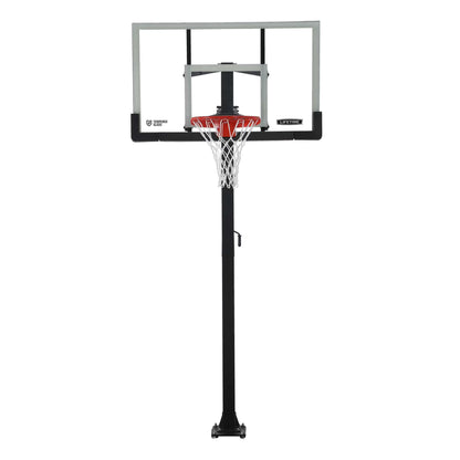 Lifetime 54-Inch Tempered Glass Bolt Down Basketball Hoop with Crank Adjustment & Ultra Rim - Model 90568-Outdoor Play