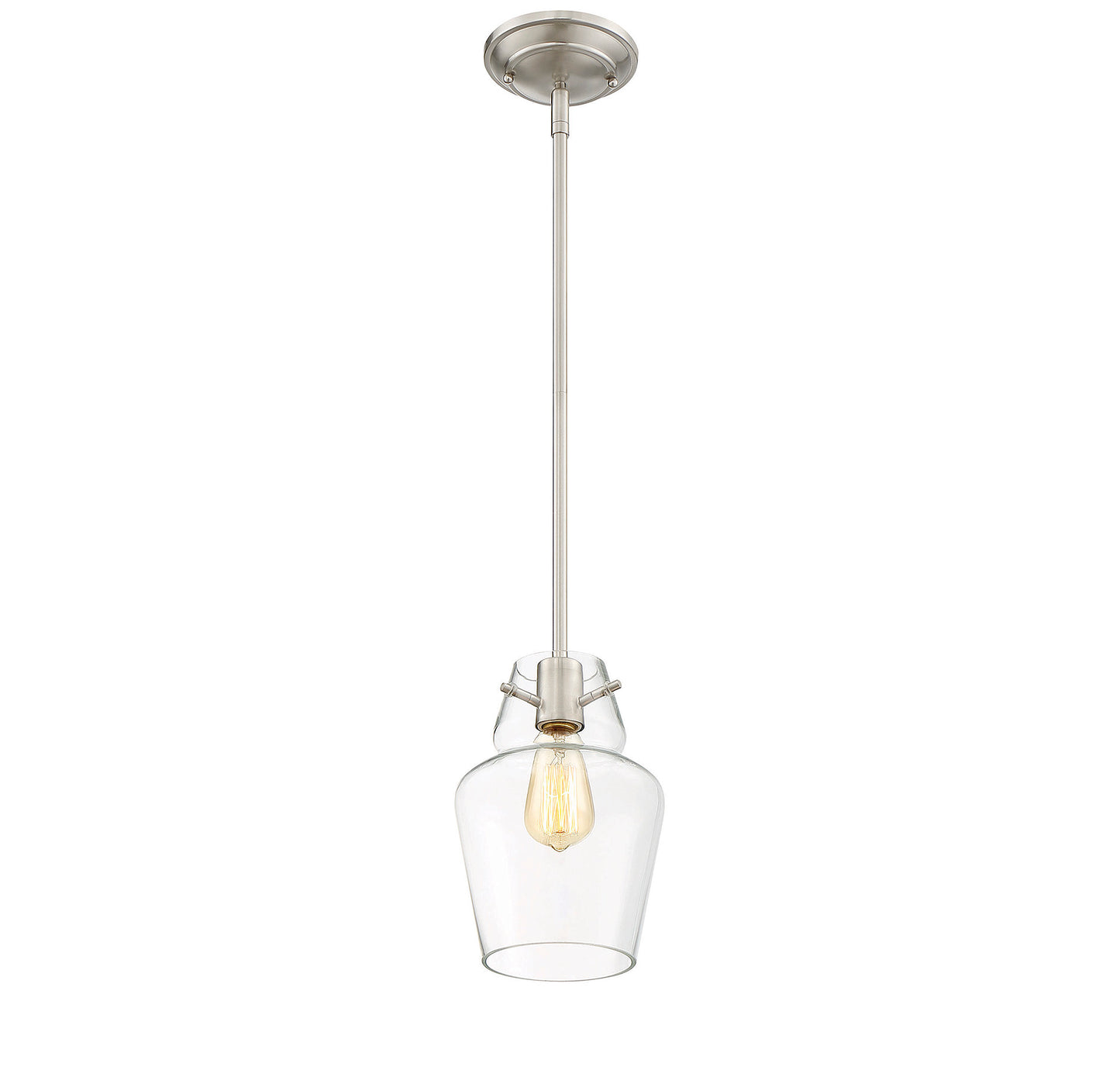 Savoy House Glass Filament Mini Pendant in English Bronze - 7-4134-1-13