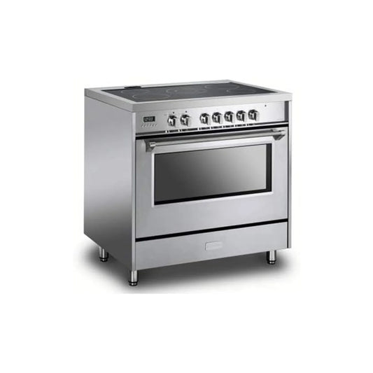 Roromall 36" Electric Range with 5 Heating Elements Convection Oven 4.3 Cu. Ft. Capacity, 7 Functions Professional Electric Range Oven with Smooth Glass Top, Stainless Steel