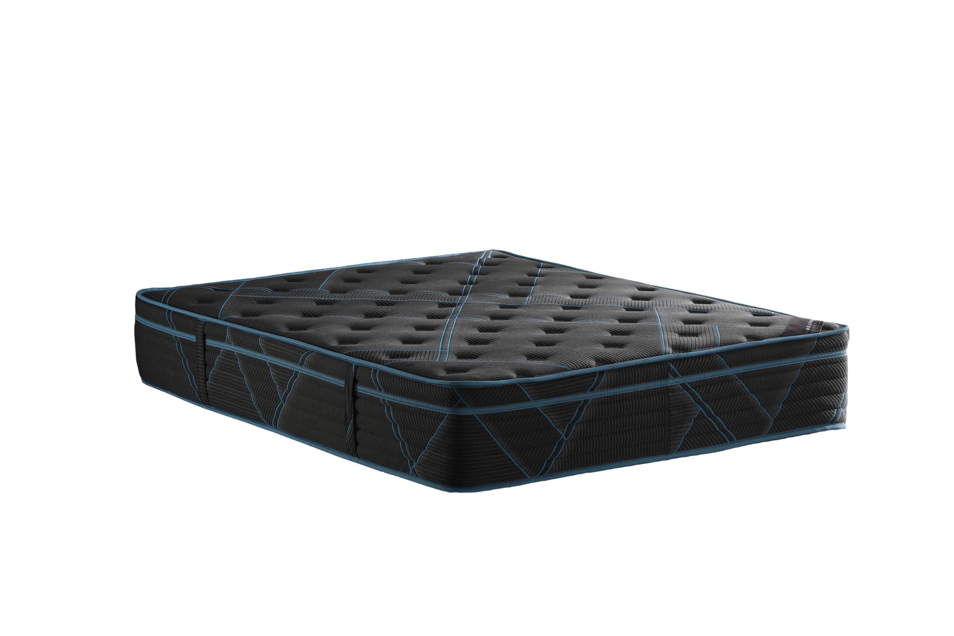 Ottomanson Twin 13" Eurotop Hybrid Mattress, Medium-Firm Memory Foam, Fiberglass-Free, Bed in a Box