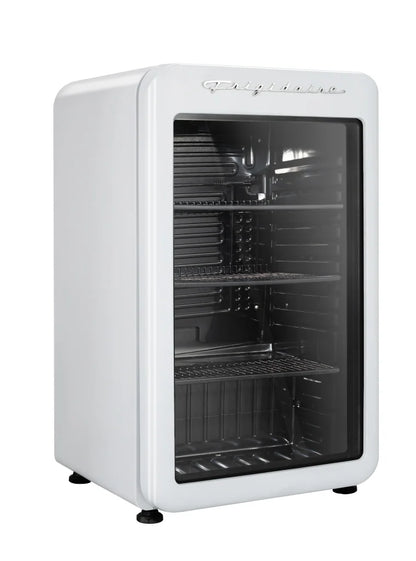 Frigidaire 3.3 Cu. Ft. Retro Refrigerator, Glass Door, Black