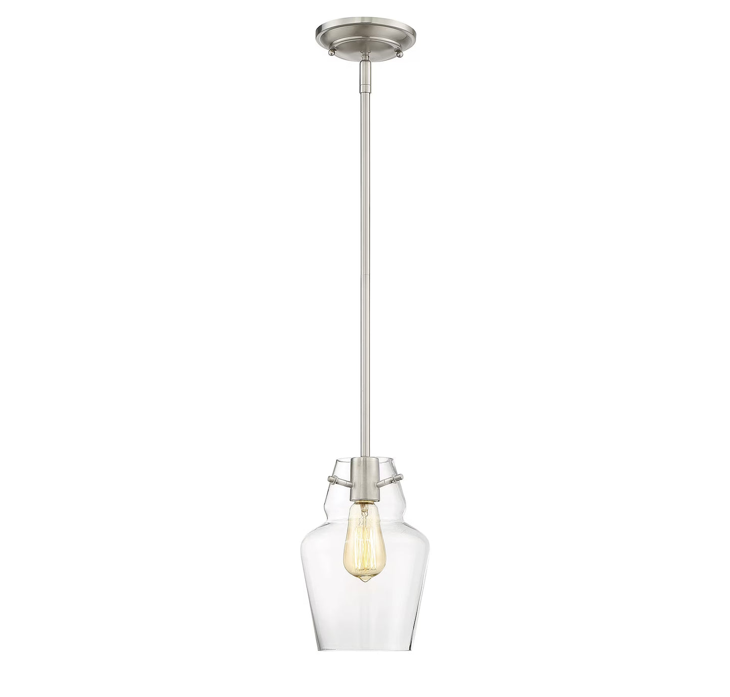 Savoy House Glass Filament Mini Pendant in English Bronze - 7-4134-1-13