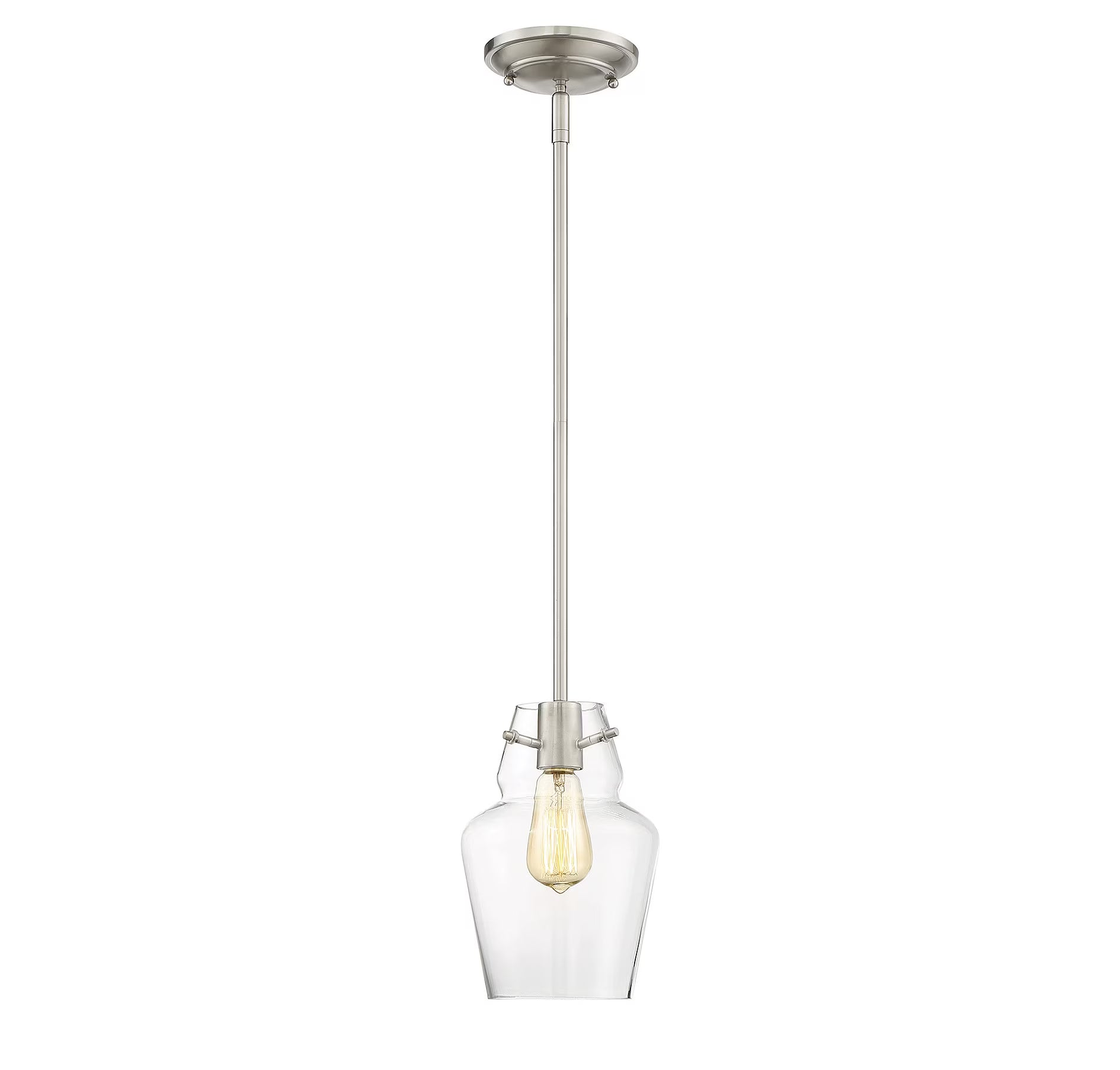 Savoy House Glass Filament Mini Pendant in English Bronze - 7-4134-1-13