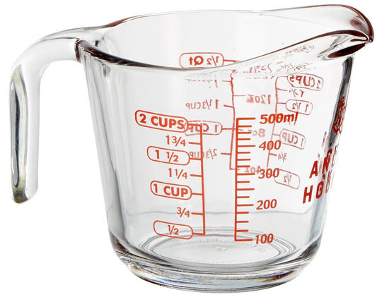 Anchor Hocking Glass Measuring Cup, 2 Cup
