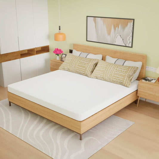 YRLLENSDAN King Size Mattress Medium Firm Mattress Fiberglass Free Certipur-Us Certified Cool Sleep & Comfy Support King Mattress in a Box King Bed Mattress King Memory Foam Mattress, 5 Inch