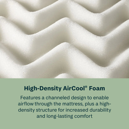 Beauty Sleep Fresh Day 10" Hybrid Medium Firm Mattress in a Box - Hybrid; Fiberglass-Free