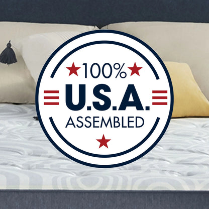 (2 pack) Serta 10" Medium Gel Memory Foam Cooling Queen Tight Top Mattress - Fiberglass Free