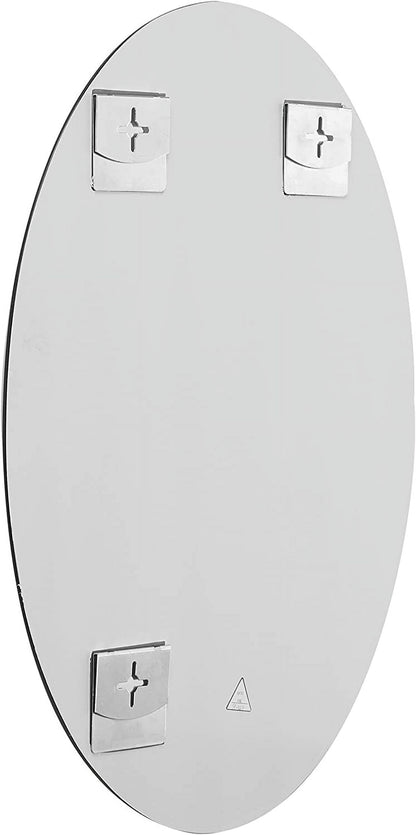 Oval Frameless Mirror By Spancraft Glass