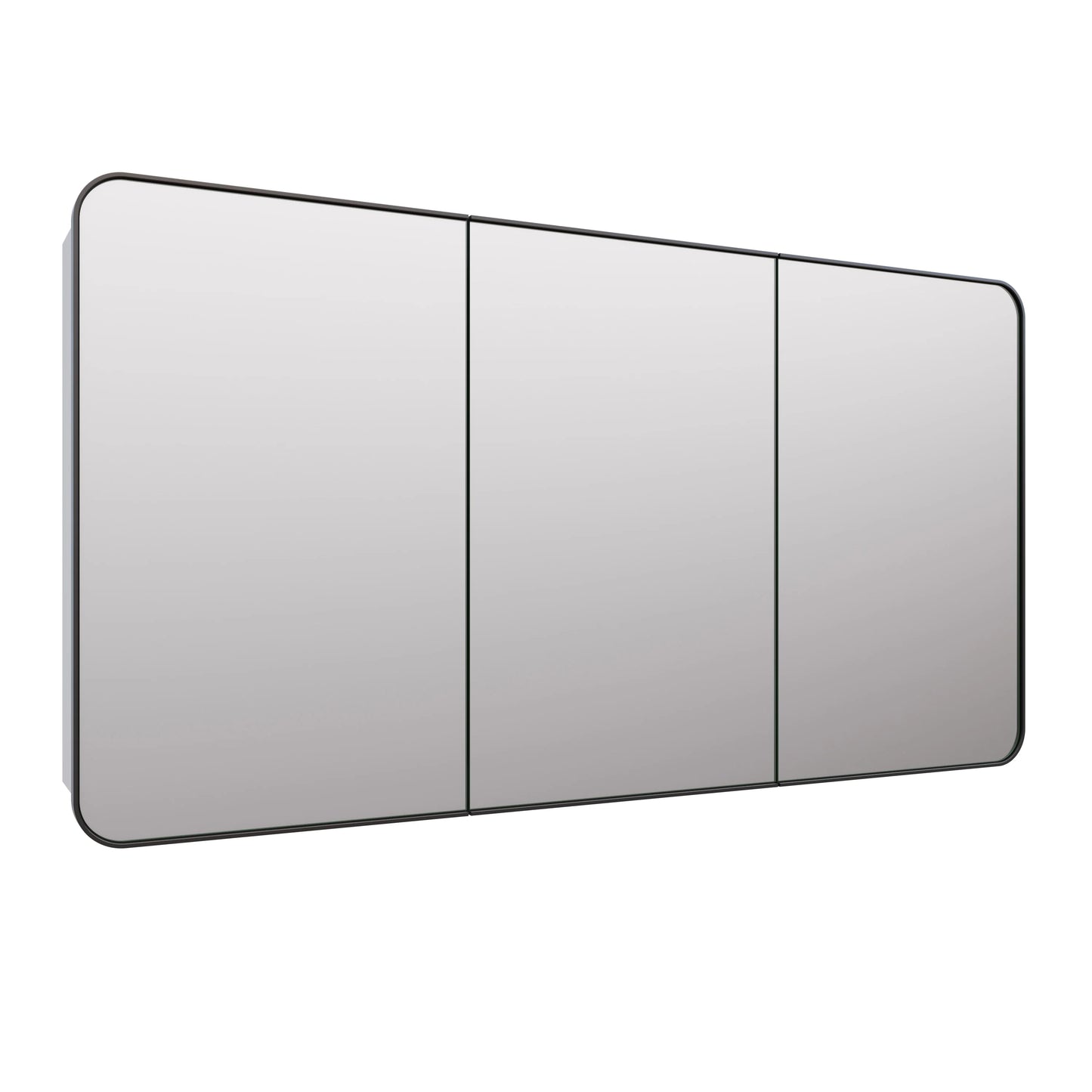 Glass Warehouse Stainless Steel Square Medicine Cabinet Satin Brass