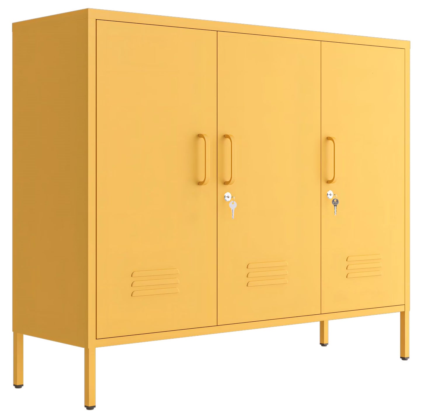 33 Inch Glass And Metal Storage Cabinet Adjustable Shelves 2 Door Lockable Lockers 3 Layer Multipurpose Lockers Laundry Room Or Utility Room Cabinet Home Purple Size 33"H X 29.5"W X 13.8"D
