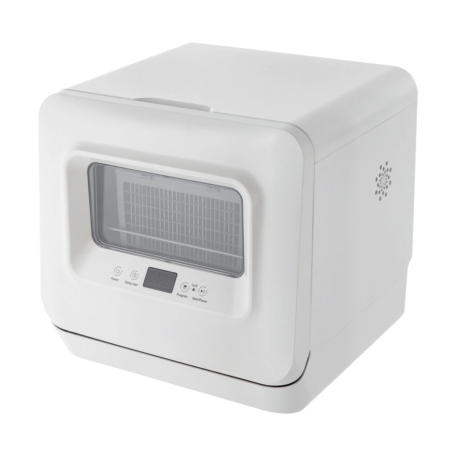 785W 3-in-1 Function Portable Compact Countertop Mini Dishwasher with Water Tank Leak-Proof Air Dry for Cleaning Saucers, Cups, Serving Platters, Glasses