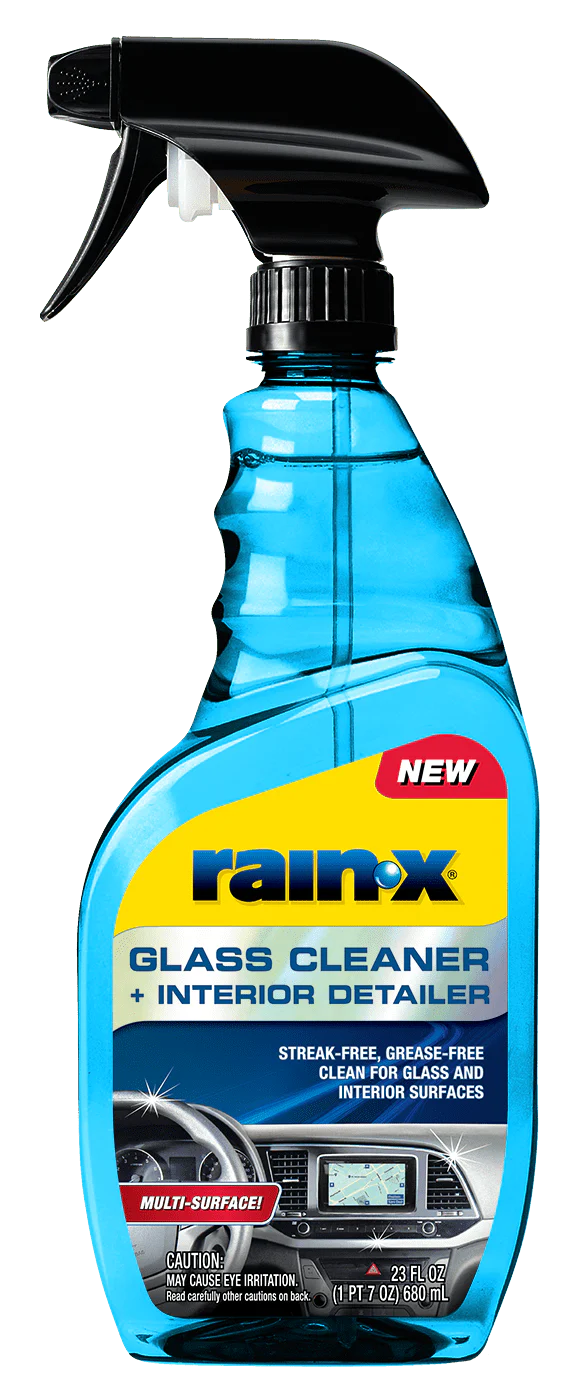 NEW! Rain-X Glass Cleaner With Interior Detailer 23oz - 620138