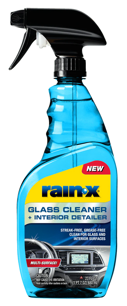 NEW! Rain-X Glass Cleaner With Interior Detailer 23oz - 620138
