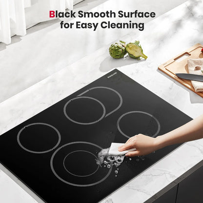 Gasland Chef 30" Built-in Electric Cooktop,4 Burners Ceramic Glass Ceramic Stove Top,240V