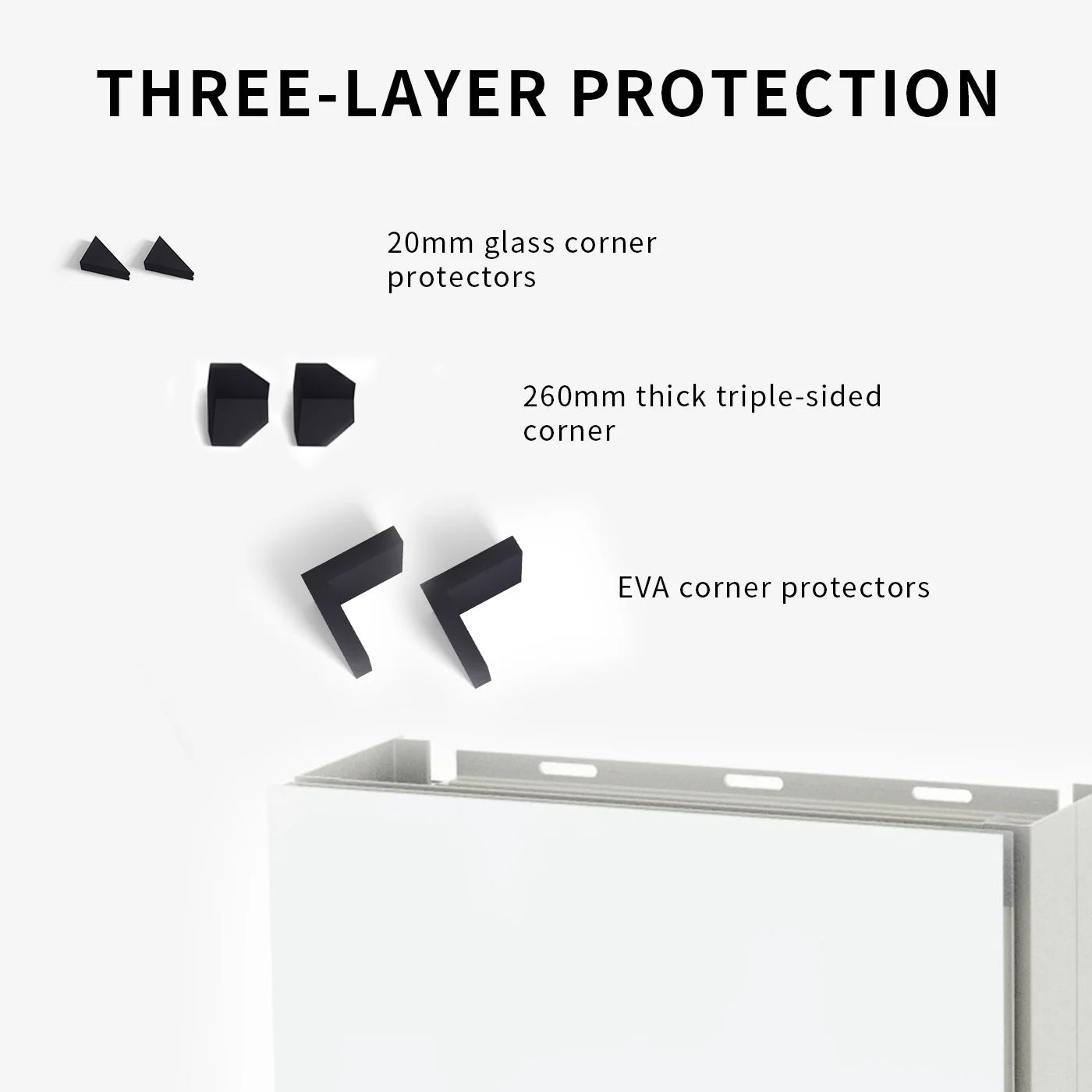Taimei 48" W x 36" H x 4°?D Aluminum Medicine Cabinet with Three(3) Frameless Beveled Mirror Doors, Interior Mirrors,Color Satin, Adjustable 3 Glass Shelves, Soft Closure. By: FOCA US