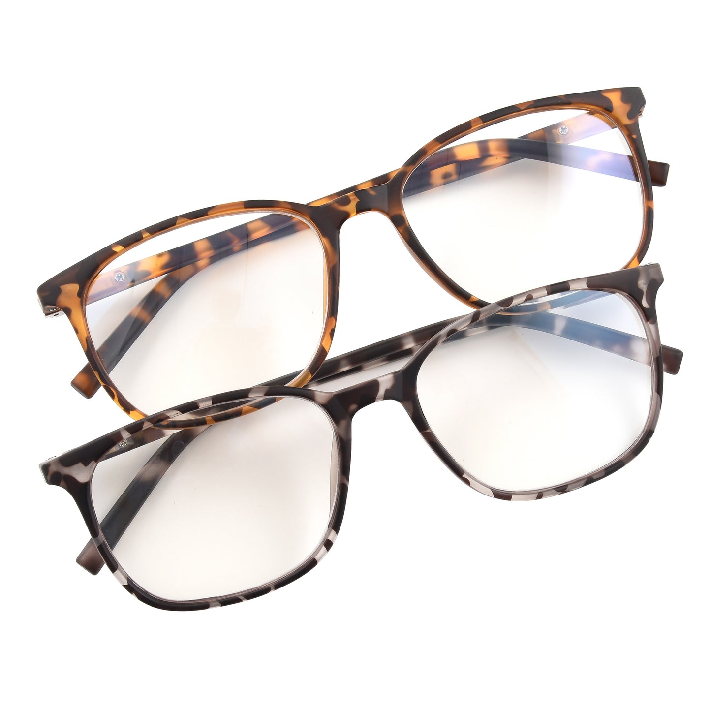 Design Optics by Foster Grant Eric Blue Light Reading Glasses, 2-pack