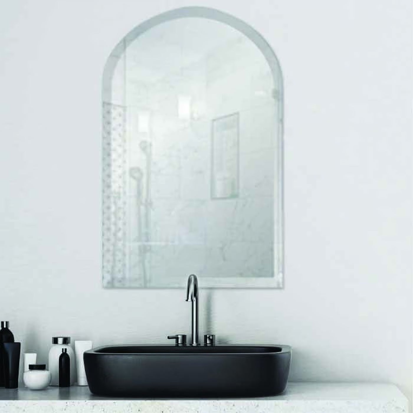 Arch Frameless Mirror By Spancraft Glass