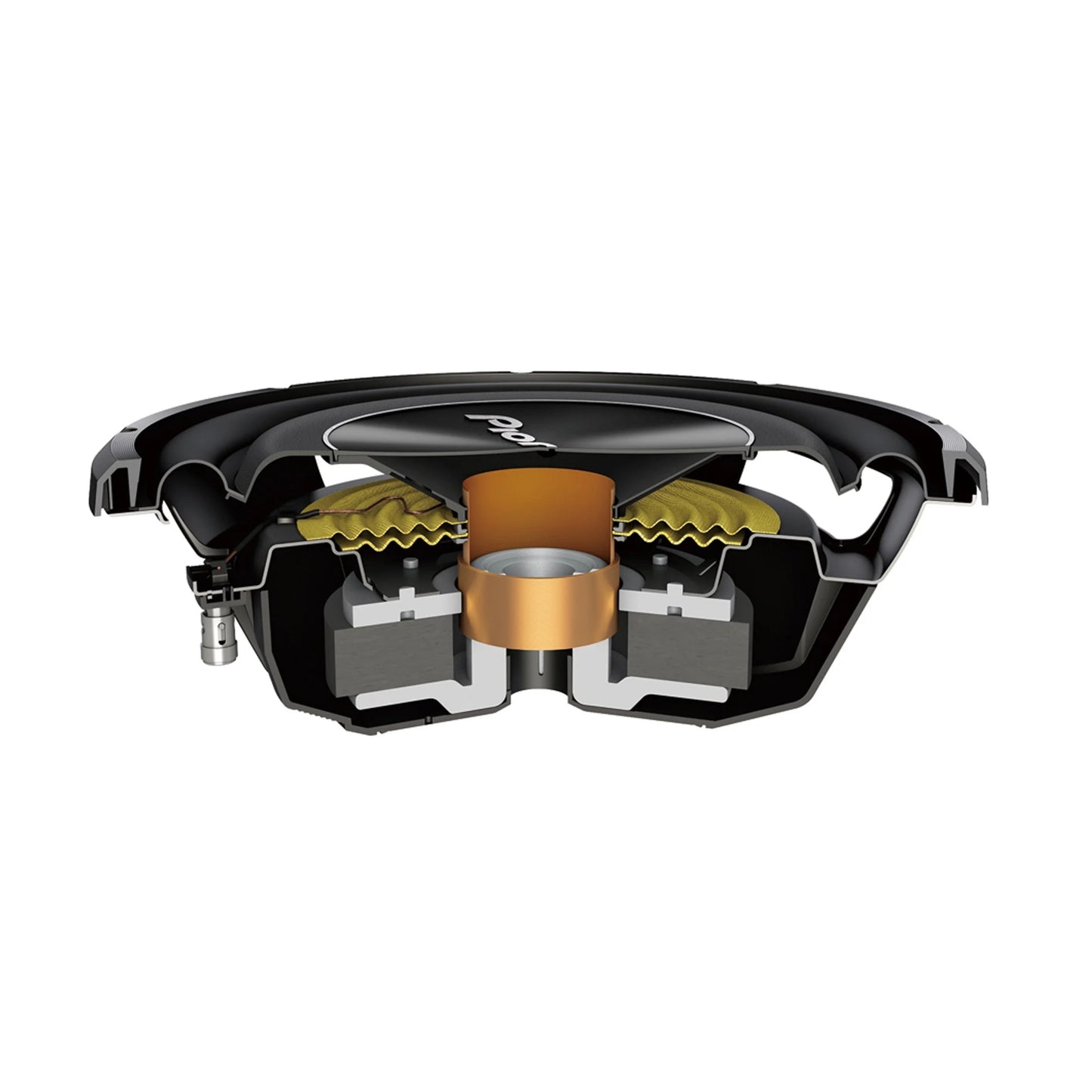 Pioneer TS-A3000LS4 12" - 1500 W Max power, Glass-fiber & Mica reinforced IMPP Cone, Single 4? Voic