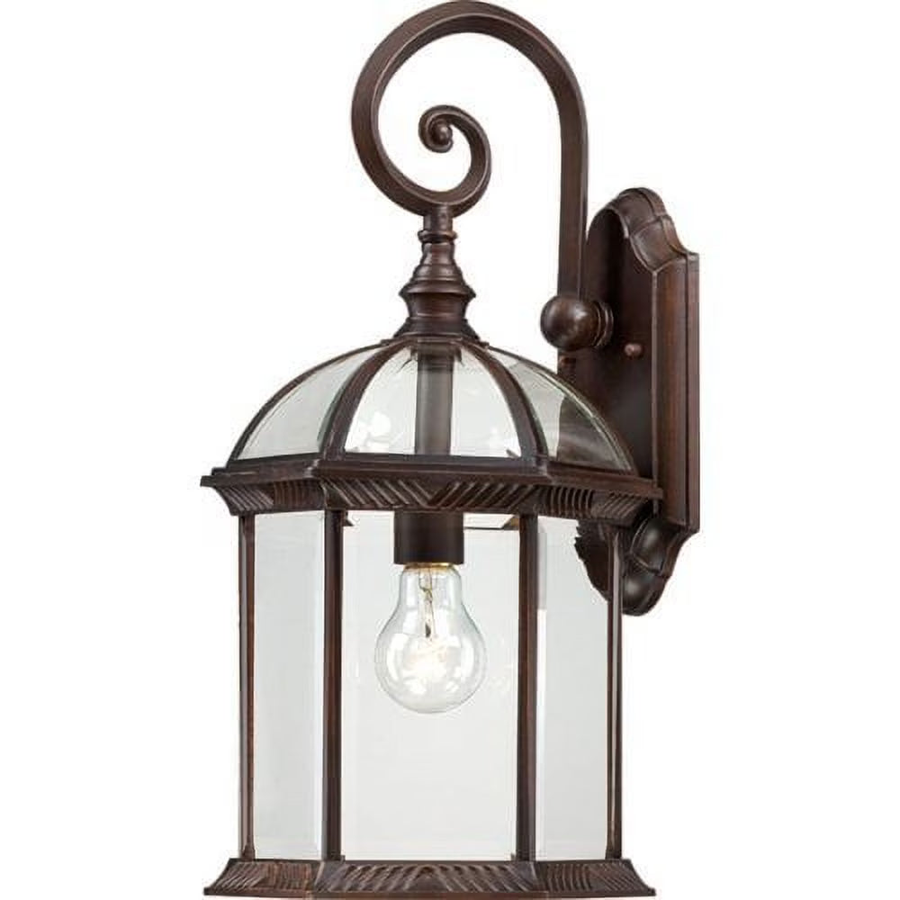 Nuvo 60-4965 - Boxwood - 1 Light - 19" Outdoor Wall W/Clear Beveled Glass