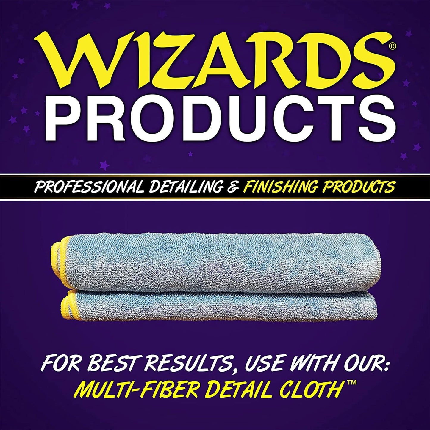 Wizards Mist-N-Shine Professional Detailer - Multi-Use Glass Cleaner and Scratch Remover for Vehicles - Adds Gloss to Paint, Chrome and Glass - 1 Gallon Refill for Spray Bottle -