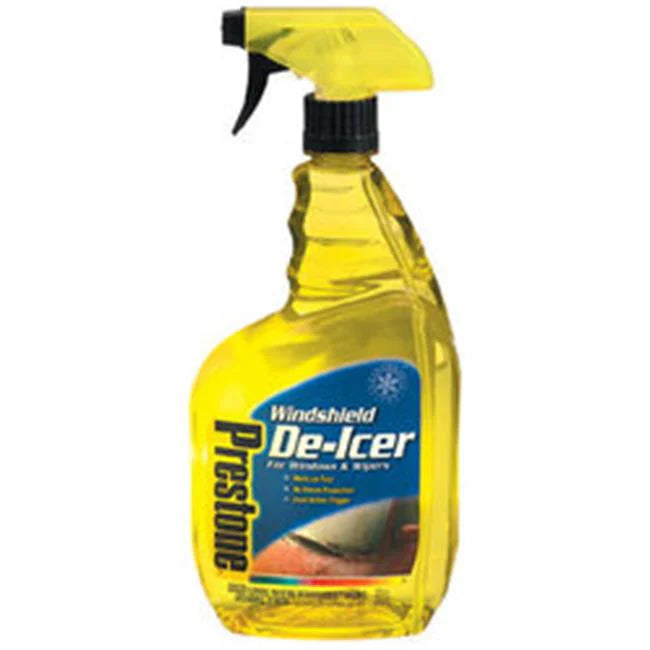 Prestone Ice & Frost De-Icer Windshield Vehicle Glass Treatment, 32 oz