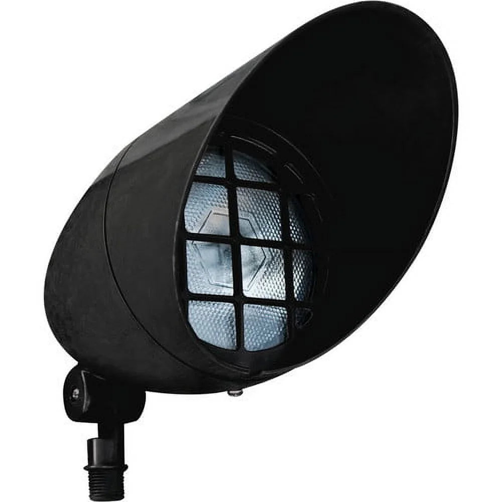 Dabmar Lighting FG23-BZ 120V PAR38 Fiberglass Hooded Spot Light, Bronze