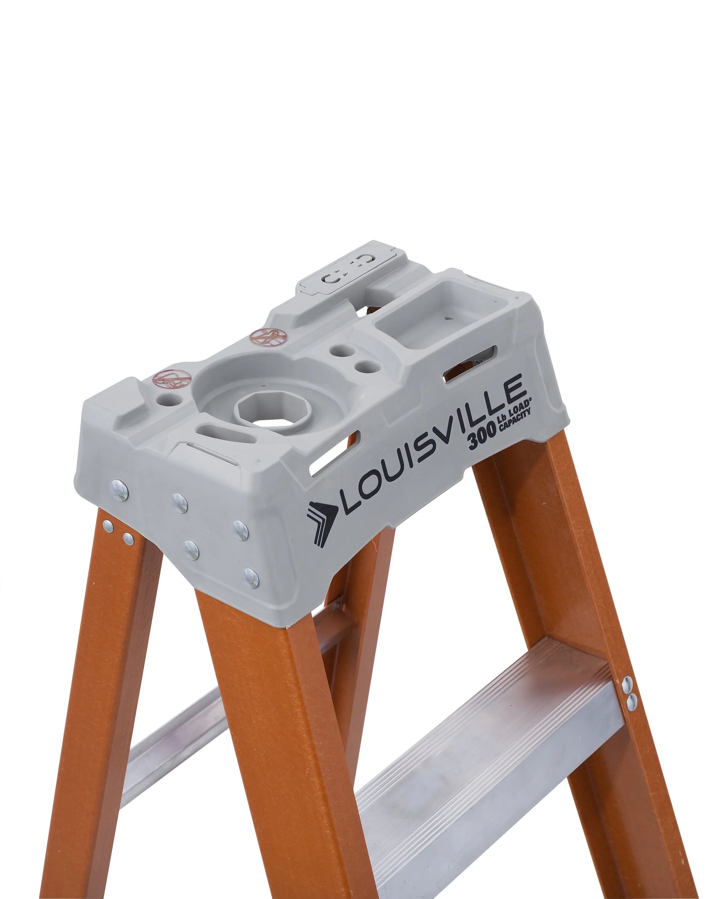 Louisville Ladder 6-Foot Fiberglass Step Ladder, 300-Pound Load Capacity, Type IA, FS1506