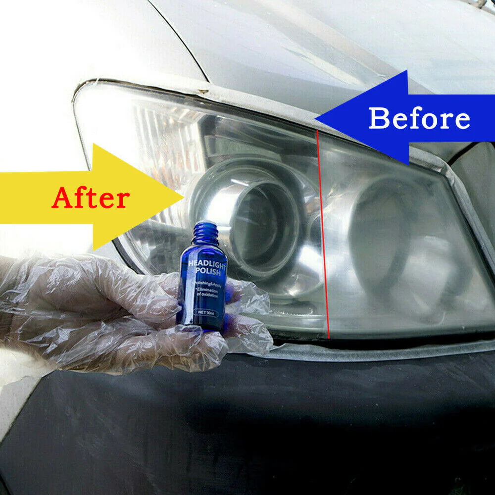 Car Polishing Headlight Repair Refurbishment Liquid Car Light Repair Agent Window Glass Cleaner Car Accessories