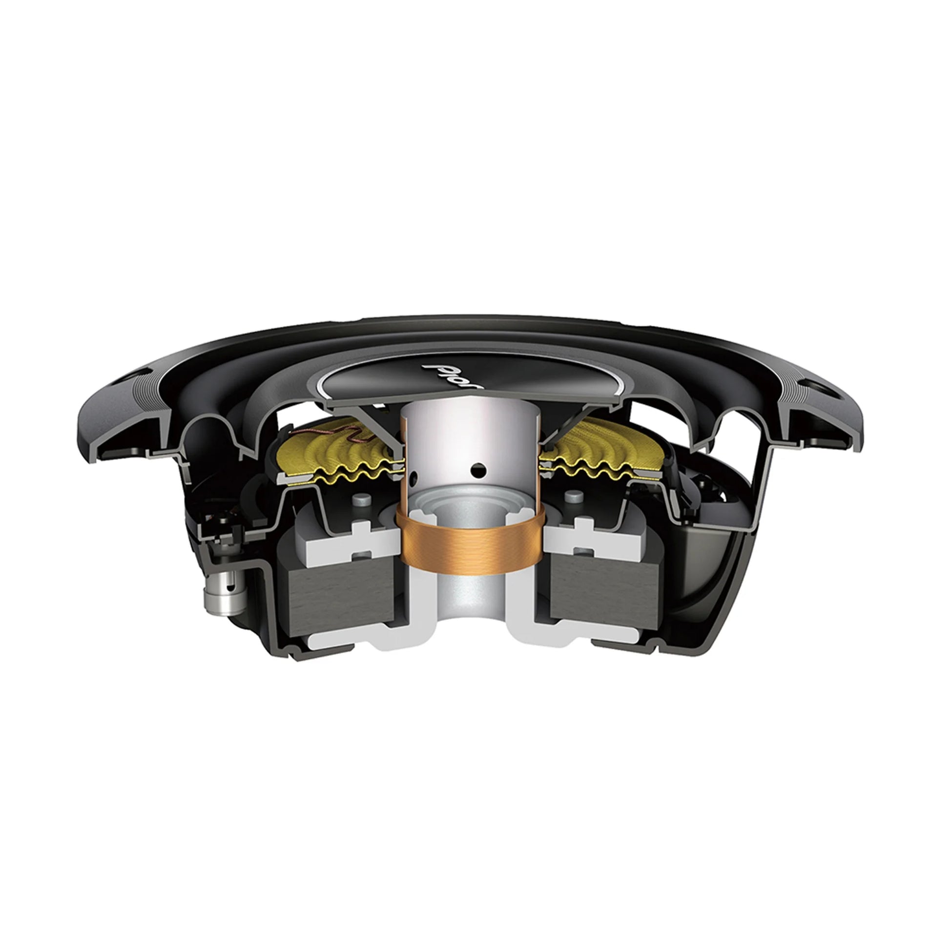 Pioneer TS-A2000LD2 8" - 700 W Max power, Glass-fiber & Mica reinforced IMPP Cone, Dual 2? Voice Co