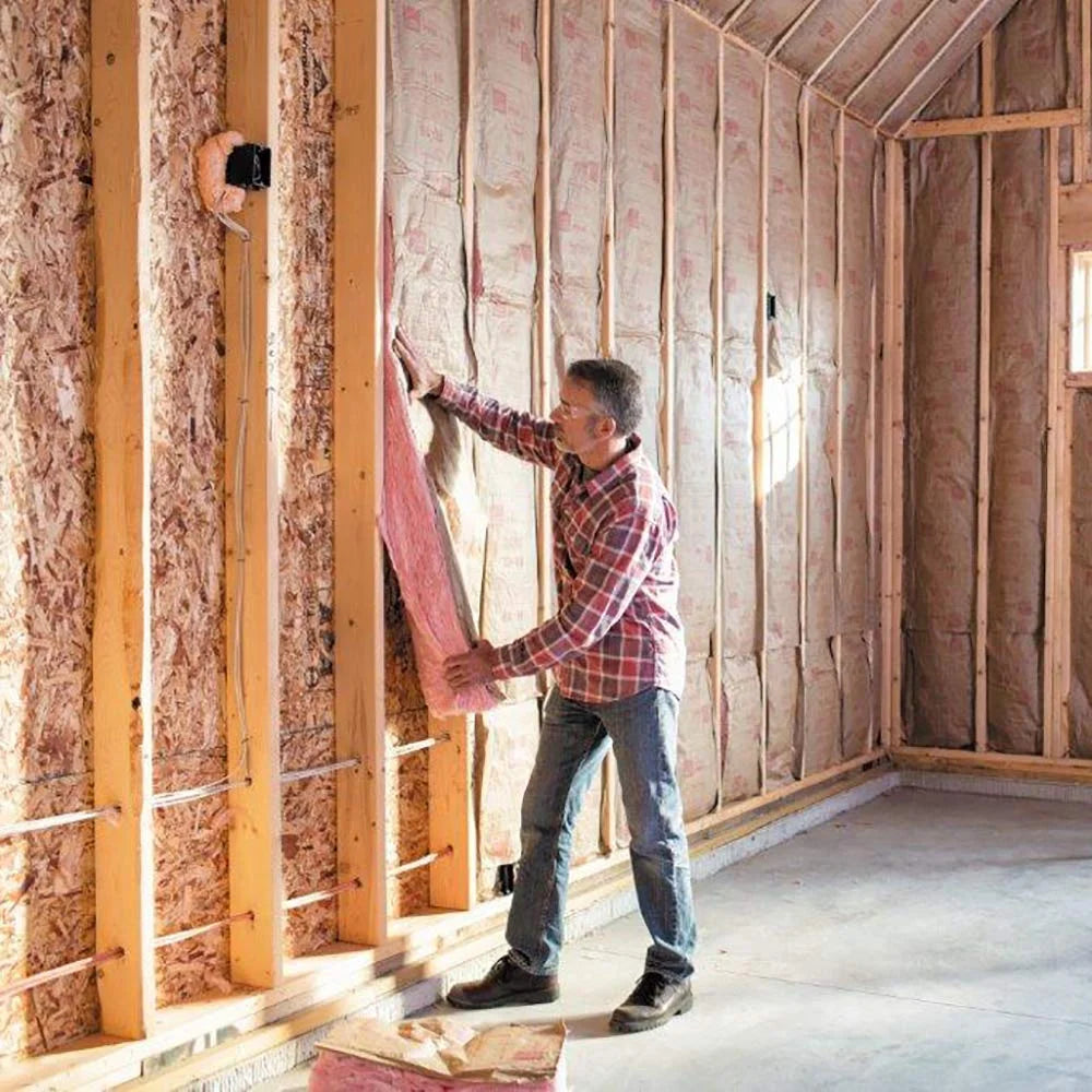Owens Corning R-19 Faced Fiberglass Roll 23" Wide