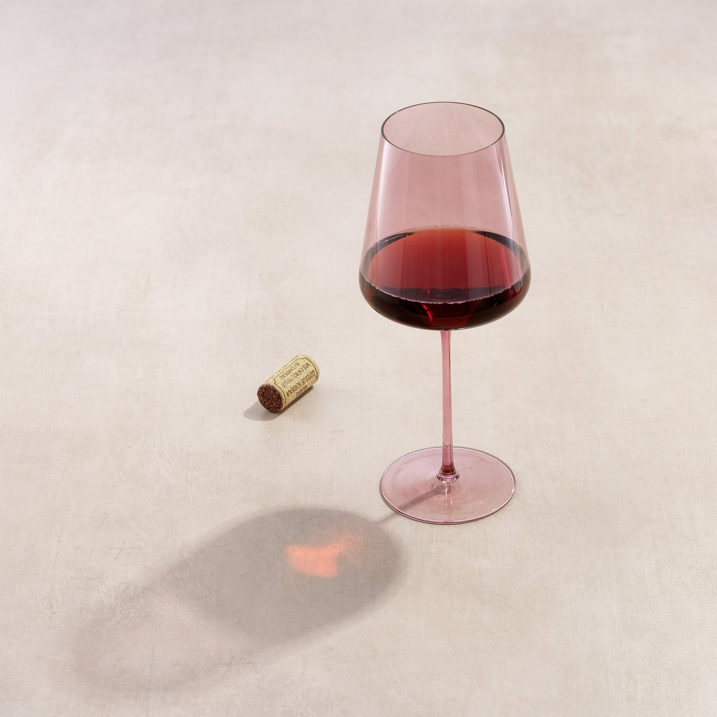 JoyJolt Sidney Red Wine Glasses, Set of 6