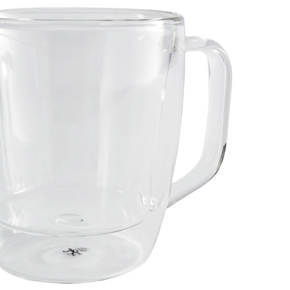 J.A. Henckels 6-piece Double Wall Glass Mug Set