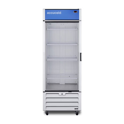 Full-sized glass door commercial display freezer