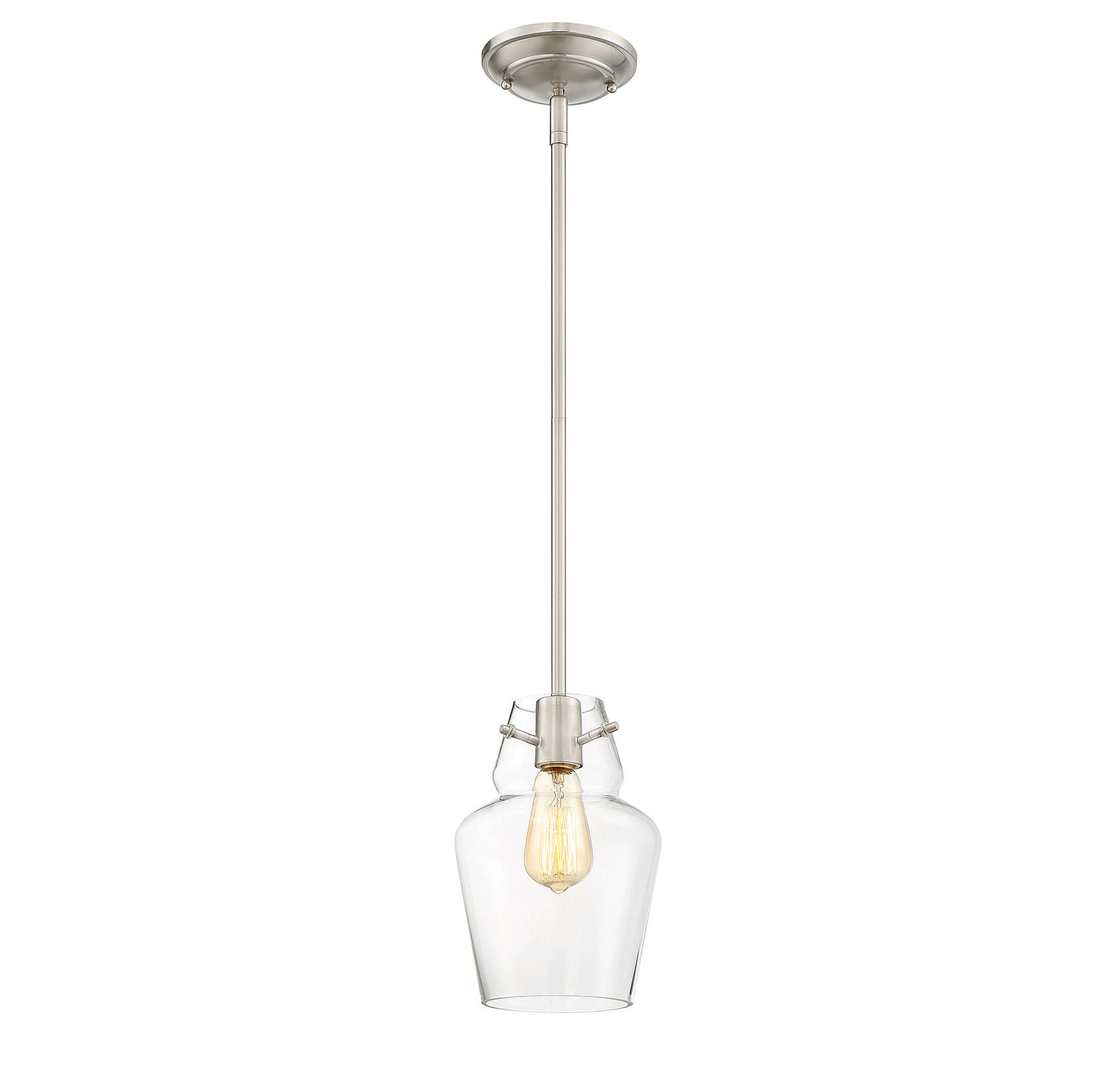 Savoy House Glass Filament Mini Pendant in English Bronze - 7-4134-1-13