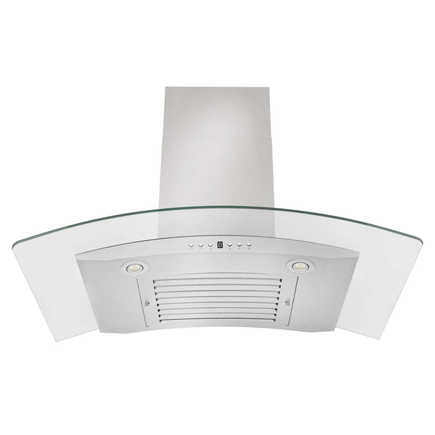 ZLINE 30 in. Wall Mount Range Hood in Stainless Steel & Glass (KN4-30)