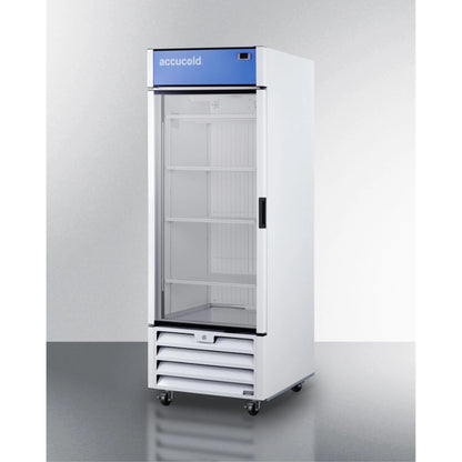 Full-sized glass door commercial display freezer