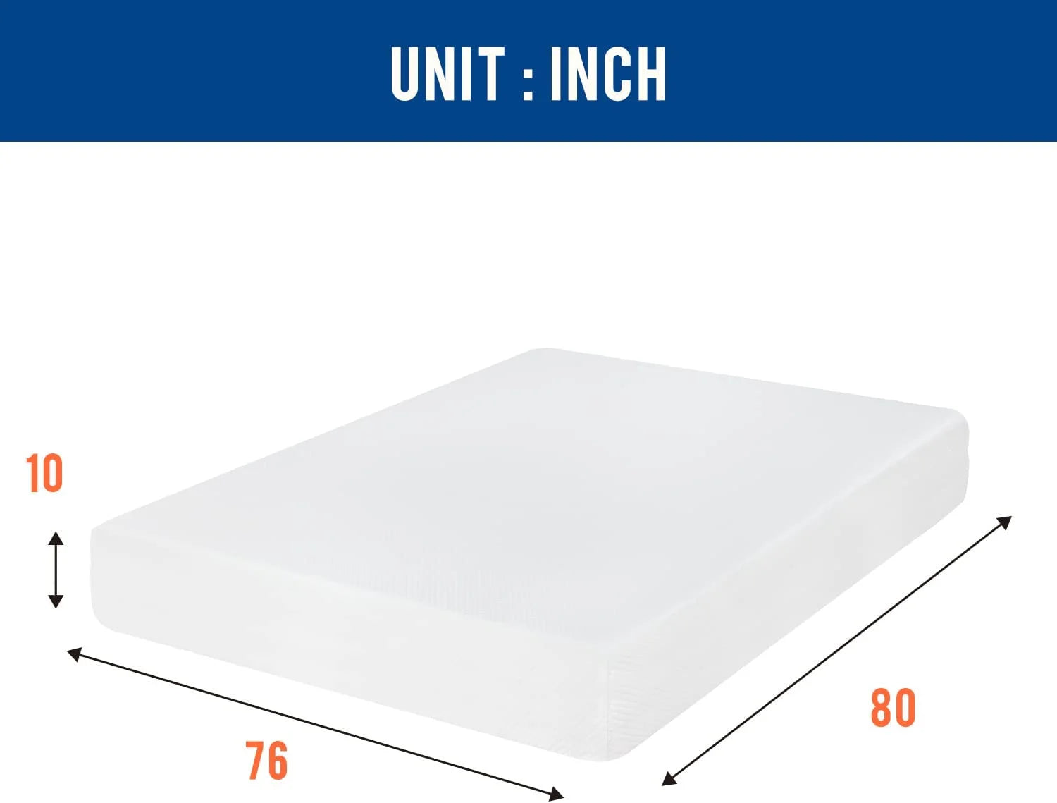 YRLLENSDAN King Size Mattress Medium Firm Mattress Fiberglass Free Certipur-Us Certified Cool Sleep & Comfy Support King Mattress in a Box King Bed Mattress King Memory Foam Mattress, 5 Inch
